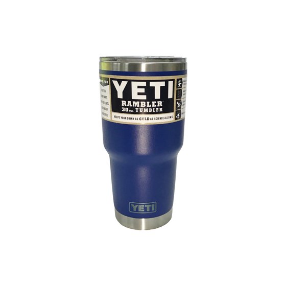 Yeti Insulated Travel Mug Coolers Cup Rambler Tumbler 30oz Royal Blue