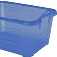 thumbnail image 4 of Life Story 55 Qt. (4 Pack) Adult Plastic Storage Bin, Blue, 4 of 6