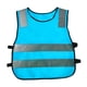 thumbnail image 2 of Chaleco de seguridad de tráfico para niños Sunnimix color fluorescente Azul, 2 of 8