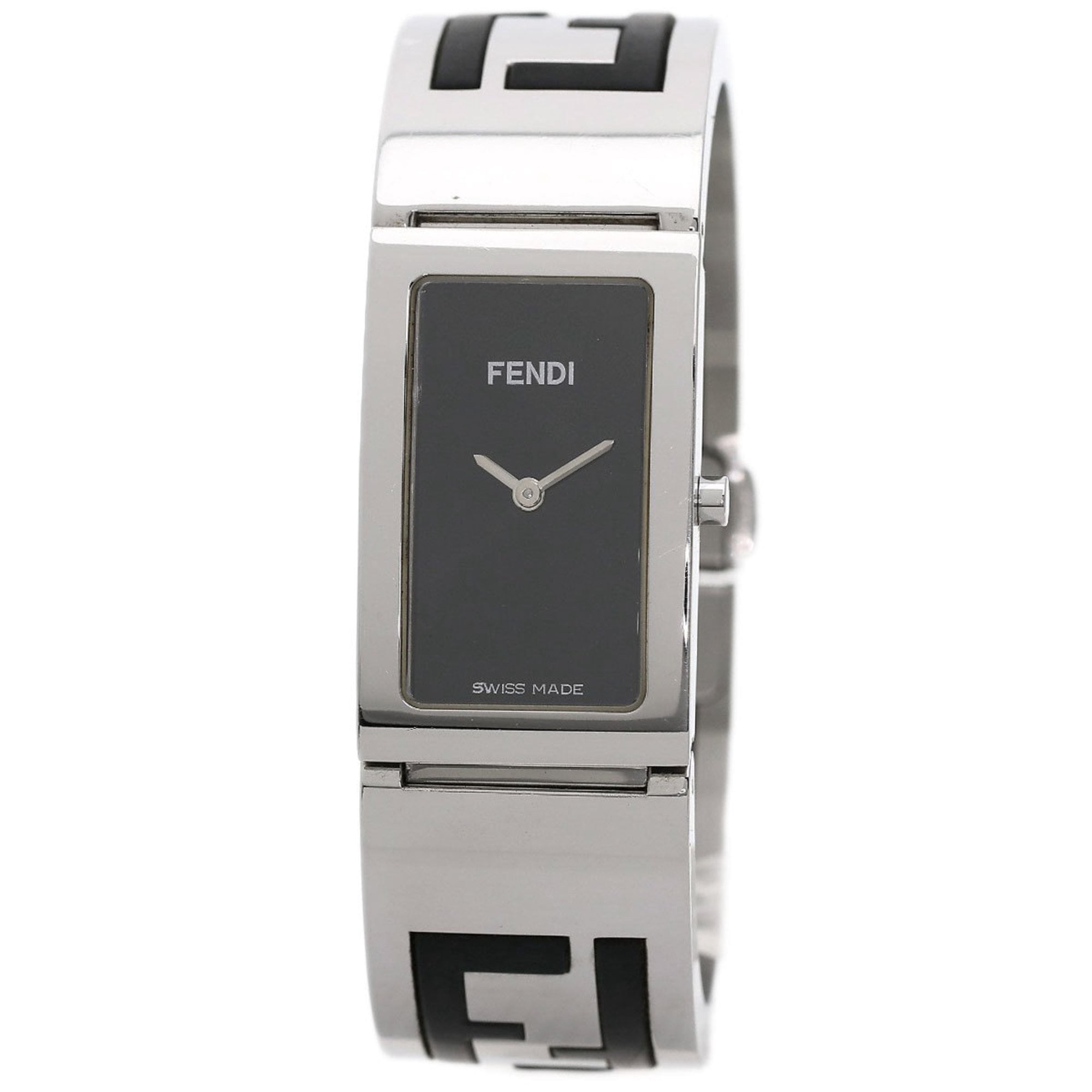 Fendi 3250L stainless steel bangle watch Fendi Stainless Steel Band Rectangle Wristwatches for sale  main image 3