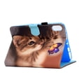 thumbnail image 4 of Folio Case for ipad 10th Generation 2022, TECH CIRCLE PU Leather Folio Smart Stand Full Body Protective Wallet Case with Auto Sleep/Wake Feature for Apple iPad 10th Generation 10.9 Inch 2022, Cat, 4 of 9