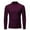 Wine, variant on Qingpeng Men's Casual Turtleneck Pullover Sweaters Long Sleeve Slim Fit Warm Basic Tops