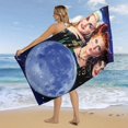 thumbnail image 4 of Hocus Pocus Bath Towels Super Soft Bath, Pool, Beach Towel Lightweight Bath Towels, Quick Dry Beach Towel for Kids Adult Travel Swimming Camping 160x80cm, 4 of 7