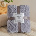 Guolarizi Thickened Sofa Blanket Plush Soft Comfortable Bed Blanket