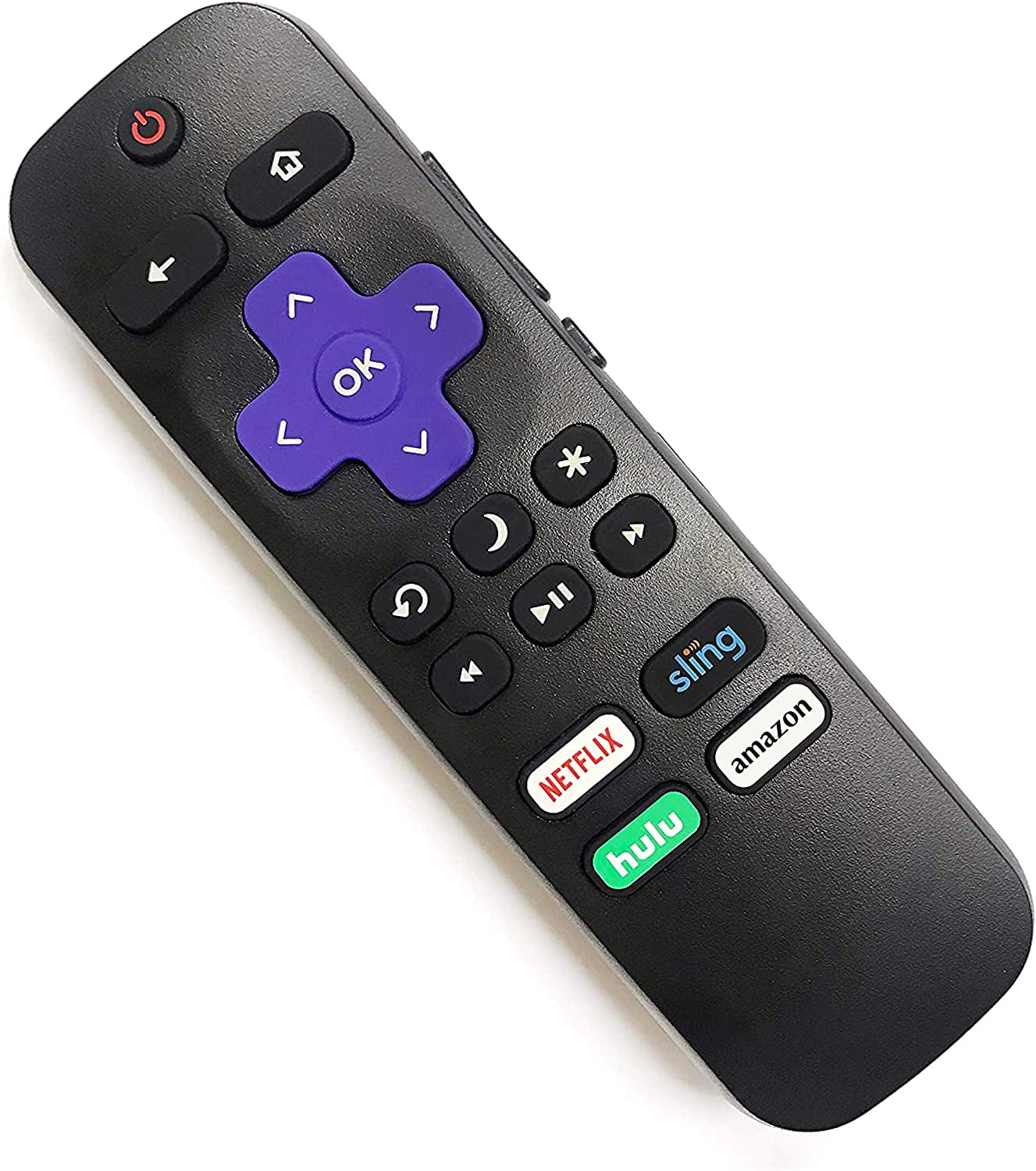 RCA ROKU TV Remote w/Volume Control & TV Power Button for All RCA Roku ...