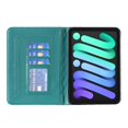 thumbnail image 3 of Dteck Case for iPad mini (A17 Pro) 8.3 inch 2024/iPad mini 6th Gen,Shockproof Leather Case Card Holder Wallet Kickstand Folio Cover for iPad mini 6/mini 7,Green, 3 of 5