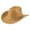 Khaki, variant on JIAHONG Women's Western Cowboy Hat Rhinestone Wide Brim 2026 Cowgirl Hat Big Edge Summer Sun Protection and Sunshade Hats, Green