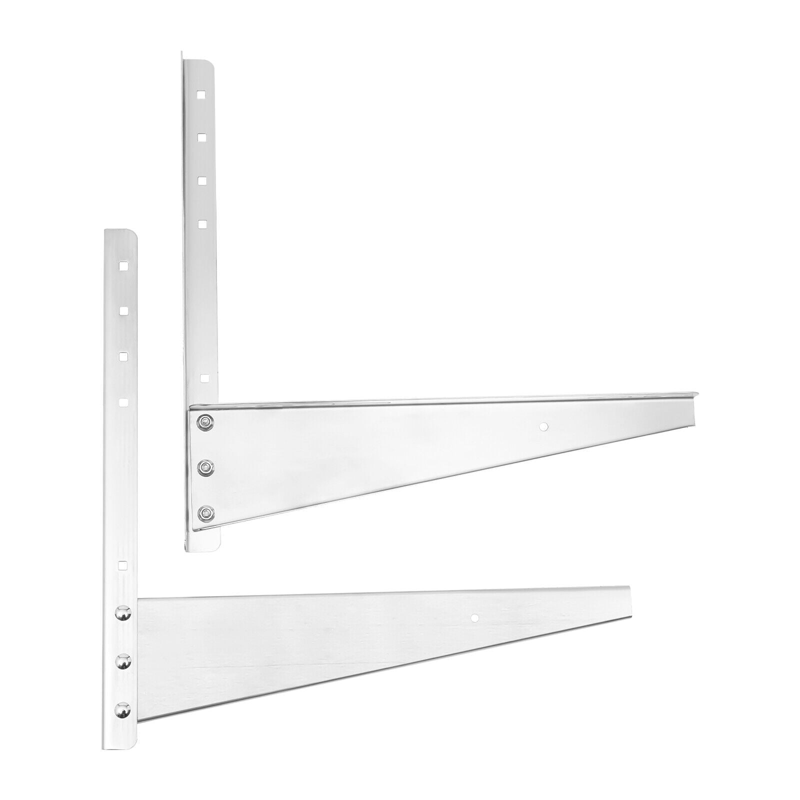2PC Wall Mount Bracket Mini Split Air Conditioner Outdoor Unit Support Brackets