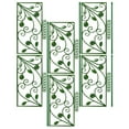 thumbnail image 4 of 6Pcs Tall Garden Trellis Fence Panels Metal Folding Flower Bed Grid Lattices, 4 of 7