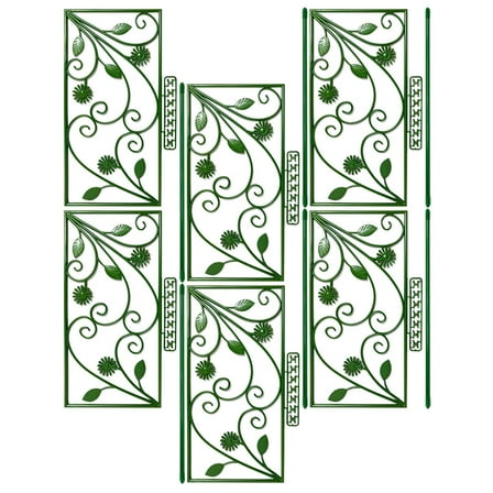 MOKKHNB Garden Flower Climbing Frame 6Pcs Plastic For Potted Plants And Vegetables