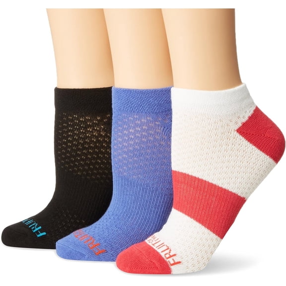 Women's 3 Pack Breathable No Show Sock