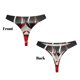thumbnail image 3 of Fotbe Red Wine Rose Tanga Sin Costuras para Mujer con Estampado – Panties Invisibles, Transpirables y Cómodos para Uso Diario-Medium, 3 of 6