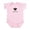 Petal Pink, variant on CafePress - Pawpaw's Little Monkey BOY Infant Bodysuit - Baby Light Bodysuit, Size Newborn - 24 Months