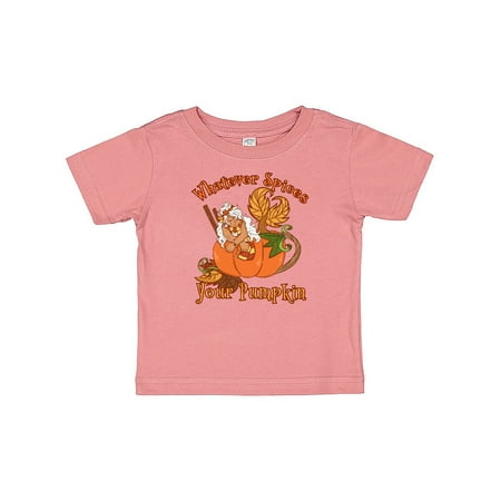 

Inktastic Whatever Spices Your Pumpkin Fall Mermaid Gift Baby Boy or Baby Girl T-Shirt