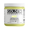 thumbnail image 2 of Golden� Heavy Body Acrylic, 8 Oz., Light Bismuth Yellow, 2 of 4
