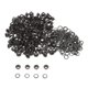 thumbnail image 1 of Kit de ojales de metal Unique Bargains 200 Juegos 3mm 0.12 ojal Oscuro gris, 1 of 7