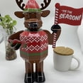 thumbnail image 4 of De Navidad, Juguete De Papá Noel, Muñeco De Nieve, Alce, Cascanueces, Modelo De Papel Diy, Rompecabezas Tridimensionales, Juguetes Educativos Para Niños, Regalo Scienceny HA046912-03, 4 of 6
