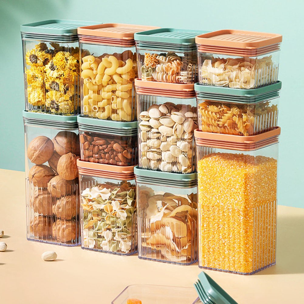 Airtight Food Storage Container With Lid - Perfect For Candy, Biscuits,  Tea, And Pet Snacks - Kitchen Pantry