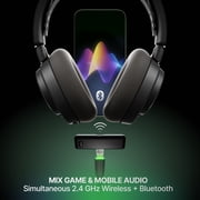 SteelSeries Arctis Nova 7X WL Gen 2 Gaming Headset — Real-Time App Control — 50+ HR — 2.4GHz/BT — Xbox/PC/PS5/PS4/Switch 1/2, Mobile — Black