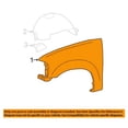 thumbnail image 3 of For 04-08 F150 Pickup Truck Except Heritage Front Fender Quarter Panel Left Side, 3 of 5
