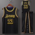 thumbnail image 1 of Uniforme de baloncesto de Kobe, camiseta de James, uniforme de equipo Zijin No. 24 de los Lakers, uniforme de clase de estudiante de verano, 1 of 5