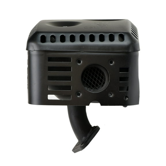 AlveyTech Muffler Assembly with Exhaust Heat Shield for 2-Wheeler Baja MB165 & MB200 Mini Bike Parts