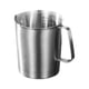 thumbnail image 3 of Taza medidora de acero inoxidable, jarra mezcladora de cocina, taza para espumar leche, jarra para 1000 ml, 3 of 7