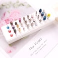 thumbnail image 4 of Seitruly Caja de almacenamiento de taladro para decoración de uñas de 30 agujeros, soporte de exhibición de brocas de molienda, soporte Juegos de manicura Blanco, 4 of 6