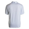 thumbnail image 3 of Men's Cutter & Buck  White Texas A&M Aggies Vault Pike Eco Pebble Print Stretch Recycled Polo, 3 of 3