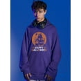 thumbnail image 2 of Happy Halloween. Spooky House Hoodie Juniors -Image by Shutterstock,  x-Large, 2 of 4