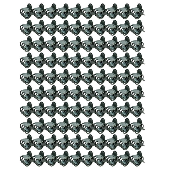 Giaone 20/100Pcs Orchid Stem Clips Plant Support Vine Plastic Clips Flowers Growing