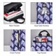 thumbnail image 3 of Disketp blue starry sky Skull flower Mochila Ligera e Impermeable, Mochila de Día Resistente para Viajes, Senderismo y Uso Diario para Hombre y Mujer, 3 of 7