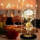 thumbnail image 5 of Regalos para el día de San Valentín para ella, regalo para mujer, rosa arcoíris en cúpula de cristal con luz LED, flor artificial para siempre, regalos únicos para novia, regalos del día de San, 5 of 6