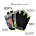 thumbnail image 3 of Ettsollp 1 Pair Sports Half Finger Gloves Shock-Absorbing Anti-Slip Breathable MTB Road Biking Gloves for Men Women, 3 of 8