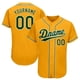 thumbnail image 2 of Camiseta de béisbol de color verde negro con impresión 3D para hombre y mujer, camiseta deportiva unisex, 2 of 5