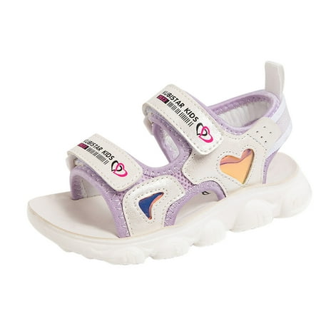 

Youmylove Boys Girls Solid Color Trendy Soft Sole Sandals Beach Shoes Children s Sandals Toddler Leisure Breathable Lightweight Footwear First Walker