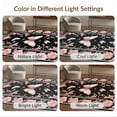 thumbnail image 7 of ODIKA 8'x10' Washable Area Rug Gothic Moth Vintage Butterfly Damask Shaped Pink Print Goth Ornate for Living Room, Under Sectional, Family , Durable, Non-Slip, 7 of 7