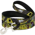 thumbnail image 1 of Buckle-Down "Truth and Justice CLOSE-UP Yellow" Dog Leash, 1 of 1