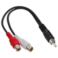 thumbnail image 2 of 5" Rca / 2Rca Gold Plated Audio Stereo Y-Splitter Cable, 2 of 2