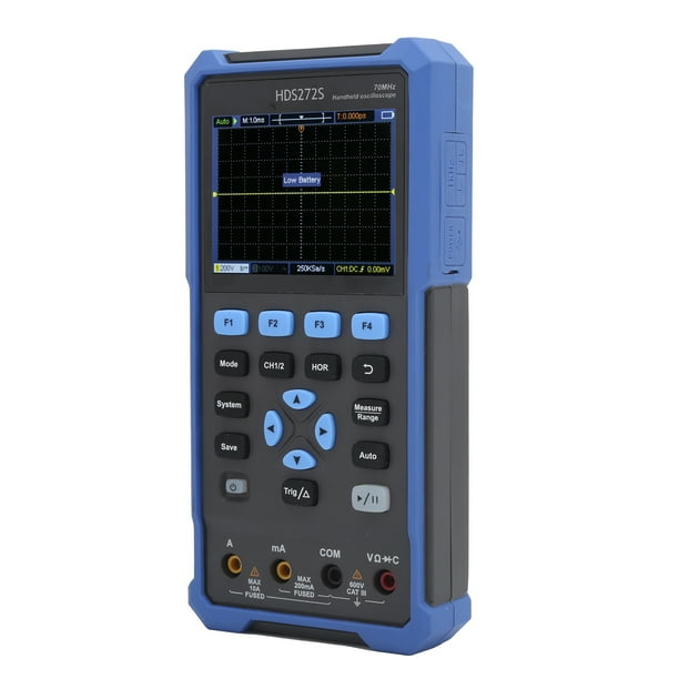 Oscilloscope, 70MHz Oscilloscope Multiumeter Handheld Oscilloscope