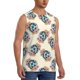 thumbnail image 2 of Balery 70s Disco Ball Camisetas sin mangas para hombre, absorbe la humedad y protege contra el mal olor.-Large, 2 of 7
