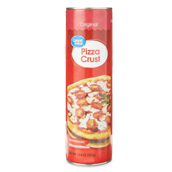 Great Value Pizza Crust, 13.8 oz, 1 Count (Refrigerated)