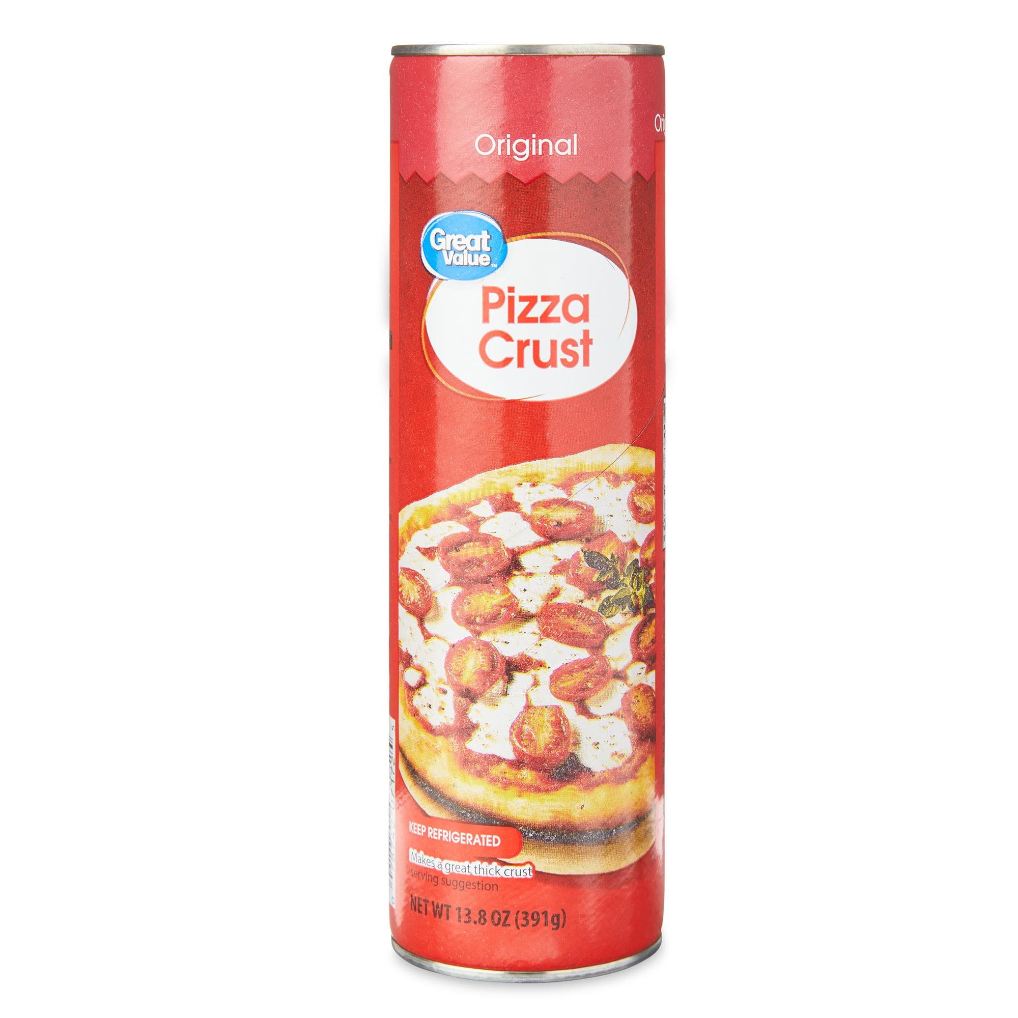 Great Value Pizza Crust, 13.8 oz, 1 Count (Refrigerated)