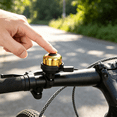 thumbnail image 6 of Ohmyroo Aluminum Alloy Bike Bell, Bicycle Handlebar Horn For Adults Kids, Mountain Road Bike Cycling Safety Ringer With Quick Screwdriver Mount Install, 6 of 6