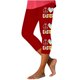 thumbnail image 1 of Pantalones de Ajuste Seco de la Moda de las Mujeres Imprimidas Leggings, Deporte de Yoga Elástico de Poliéster Elástico Respirable, 1 of 6