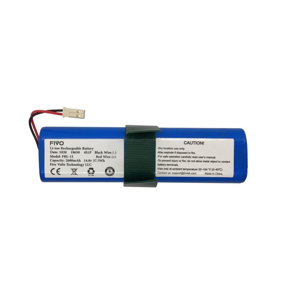 Batería FIVO FBL-12 14,8 V 2600 mAh para ILIFE V3s Pro