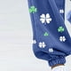 thumbnail image 5 of Pincandy Women's St. Patrick's Day Pants - Printed, Elastic Waist with Tie & Pockets, Cuffed Leg for Holiday & Daily Wear, 5 of 5