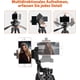 thumbnail image 4 of Trípode para celular Trípode extensible para smartphones con plataforma giratoria panorámica de 360 grados y tornillos de montaje universales de 1/4, trípode para celular con soporte para celular y, 4 of 5