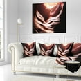 thumbnail image 3 of Designart Antelope Canyon in Brown Shade - Landscape Photography Throw Pillow - 18x18, 3 of 5