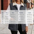 thumbnail image 4 of Byworldtasic Women's Plus Size Puffer Vest Sleeveless Zip Up Outerwear Quilted Puffy Winter Vest Jacket with Pockets, 4 of 9